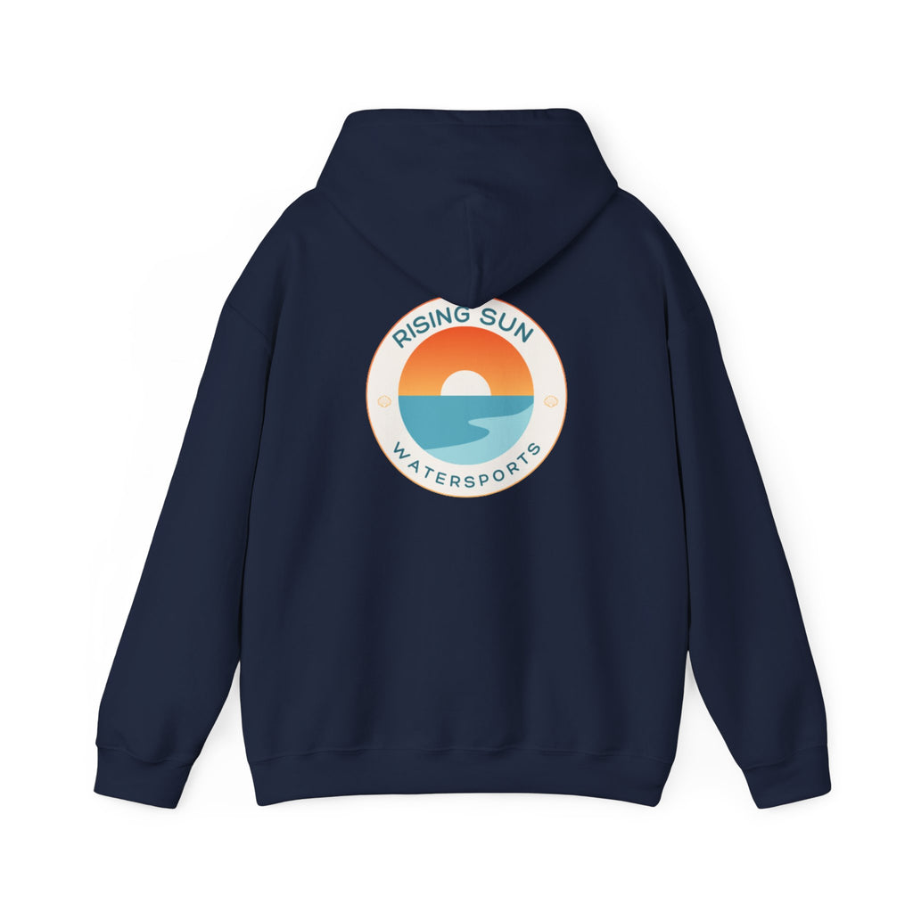 Rising Sun Watersports "The Cure Is Saltwater" Hoodie | Surf Beach Crew